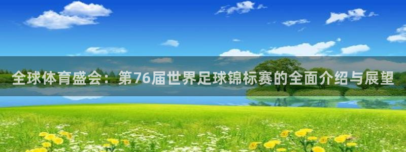 全球体育盛会：第76届世界足球锦标赛的全面介绍与展望