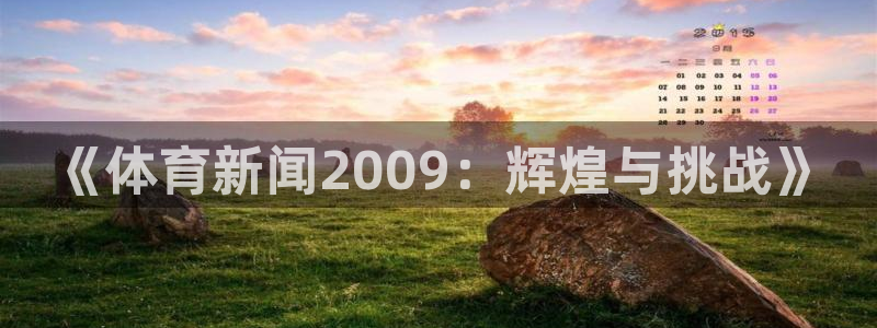 《体育新闻2009：辉煌与挑战》