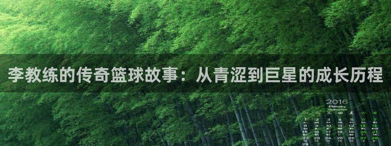 李教练的传奇篮球故事：从青涩到巨星的成长历程