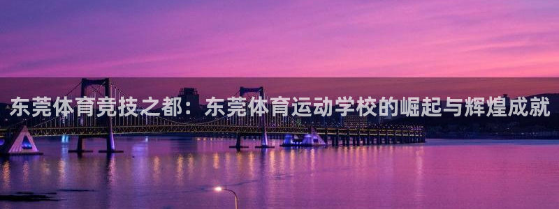 东莞体育竞技之都：东莞体育运动学校的崛起与辉煌成就